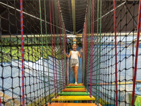 Parc de loisirs Benodet - les ponts de singe