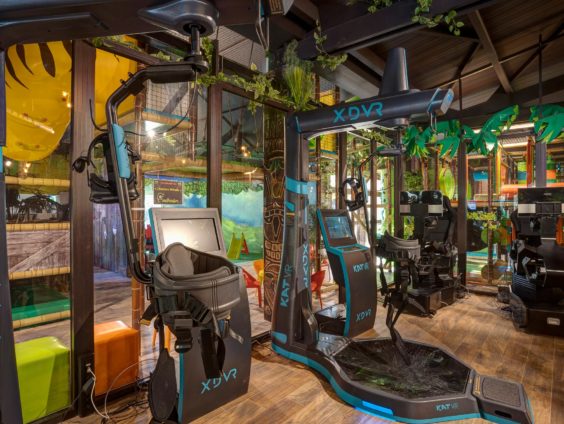 Parc de loisirs Benodet - la zone de réalité virtuelle