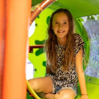 Parc de loisirs Benodet - les tunnels du parcours acrobatique